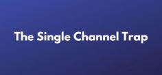The Single Channel Trap